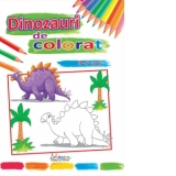 Dinozauri de colorat (3-5 ani)