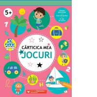 Carticica mea cu jocuri (5 ani+). Gaseste diferentele. Exercitii grafice. Invata sa numeri