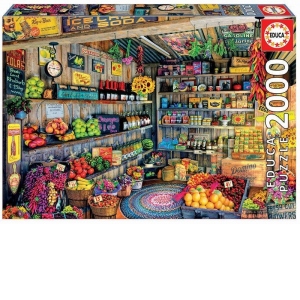 Puzzle 2000 piese The Farmers Market