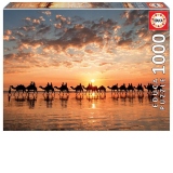 Puzzle 1000 piese Golden Sunset on Cable Beach
