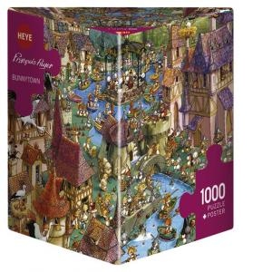 Puzzle 1000 piese Bunnytown