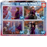 Puzzle 4 in 1 Frozen 2
