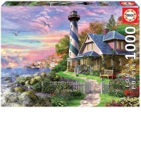 Puzzle 1000 piese Lighthouse in Rock Bay