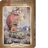 Puzzle 2000 piese Road Trippin Heye