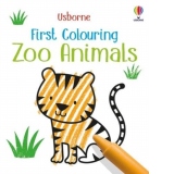 First Colouring Zoo Animals