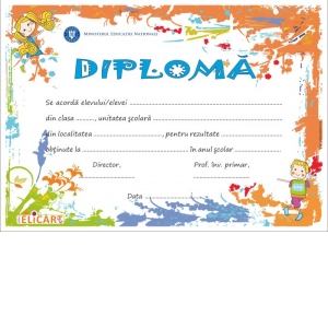 Diploma ciclul primar 6