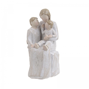 Statueta Mother and Kids, Rasina, 7x7x14