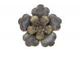 Ornament metalic de perete Floare 26 cm
