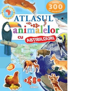 Atlasul animalelor cu abtibilduri