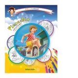 Pinocchio - carte de colorat + poveste