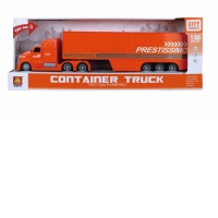 Camion tir prestissimo cu frictiune lumini si sunete, scara 1:50