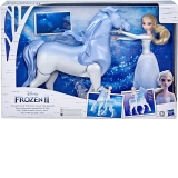 Set Frozen2 cu Papusa Elsa  si Nokk Spiritul Mitic