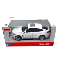 Masinuta Metalica BMW X6 M Alb scara 1 la 24