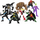Batman Set de 8 Eroi Minifigurine 5cm