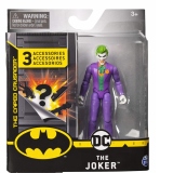 Figurina Joker 10cm cu Costum Mov si 3 Accesorii Surpriza