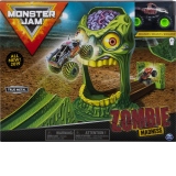 Monster Jam Set Cascadorii Doboara-L pe Zombie