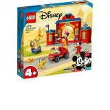 LEGO Disney - Mickey si prietenii: Statia si camionul de pompieri
