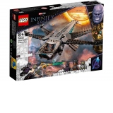 LEGO Marvel Super Heroes: Nava Dragon a lui Black Panther 76186, 202 piese