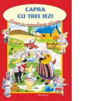 Capra cu trei iezi. Povesti cu autocolante colorate