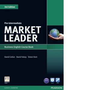 Market Leader 3rd Edition Pre-Intermediate Coursebook (with DVD-ROM incl. Class Audio)