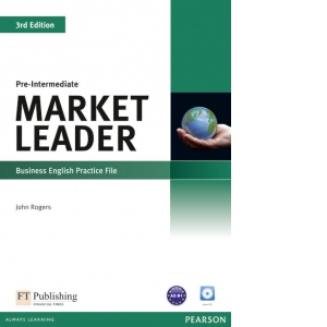 Market Leader 3rd Edition Pre-Intermediate Practice File (with Audio CD)