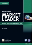 Market Leader 3rd Edition Pre-Intermediate Teacher's Resource Book (with Test Master CD-ROM)