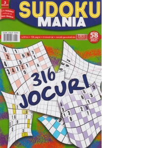 Sudoku mania. Numarul 58