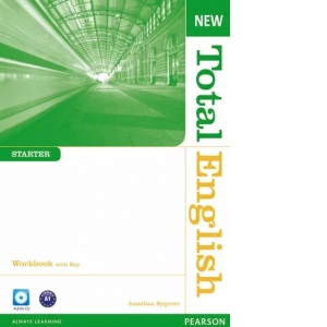 New Total English Starter Workbook with Key and Audio CD Pack
