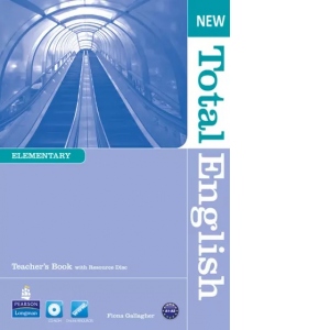 New Total English Elementary Teacher's Book and Teacher's Resource CD Pack