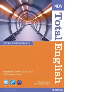New Total English Upper Intermediate Students' Book with Active Book Pack