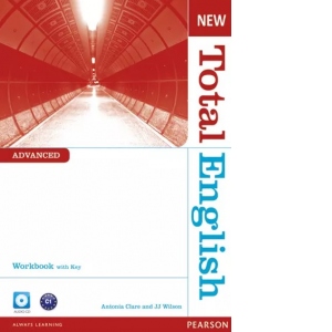 New Total English Advanced Workbook with Key and Audio CD Pack