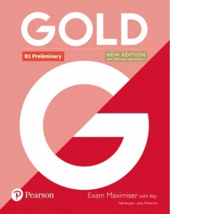Gold B1 Preliminary Exam Maximiser with Key, 2nd Edition