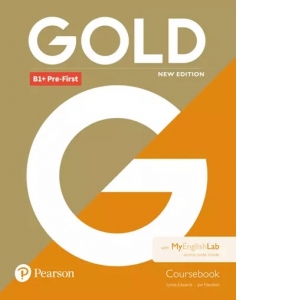 Gold B1+ Pre-First Student Book with MyEnglishLab, 2nd Edition