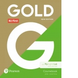 Gold B2 First Student Book with MyEnglishLab, 6th Edition