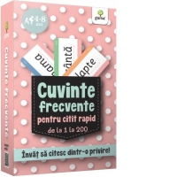 Cuvinte frecvente pentru citit rapid de la 1 la 200. Invat sa citesc dintr-o privire!