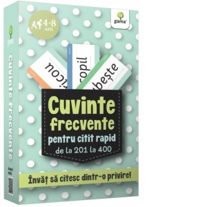 Cuvinte frecvente pentru citit rapid de la 201 la 400. Invat sa citesc dintr-o privire!