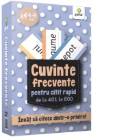 Cuvinte frecvente pentru citit rapid de la 401 la 600. Invat sa citesc dintr-o privire!