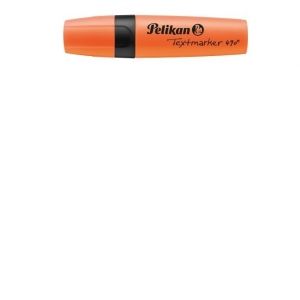 Textmarker 490, portocaliu fluorescent, Pelikan