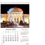 Calendar perete A3 policromie Romania 2022
