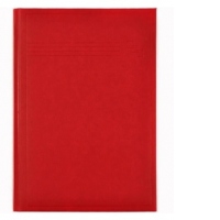 Agenda A5 nedatata liniatura matematica, rosie