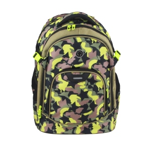 Rucsac Cosmo, motiv Camouflage Green
