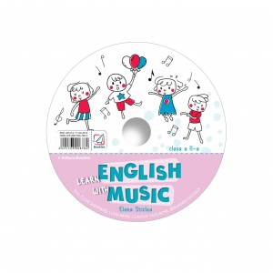 CD audio Learn English with music, clasa a II-a
