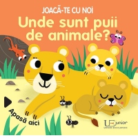Joaca-te cu noi. Unde sunt puii de animale?
