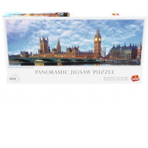 Puzzle Panoramic - Parlamentul din Londra, 504 piese