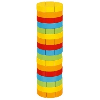 Joc Turnul instabil rotund (51 piese) goki 56757