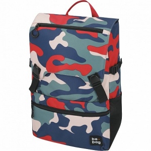 Rucsac be.bag, model be.smart, motiv Camouflage Fun