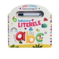 Invat sa scriu literele. Scrie si sterge! Carioca magica