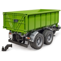 Bruder - Remorca Cu Container Pentru Tractoare