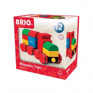 Brio - Tren Magnetic Cu Roti Rosii