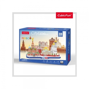 Cubic Fun - Puzzle 3D Moscova 204 Piese